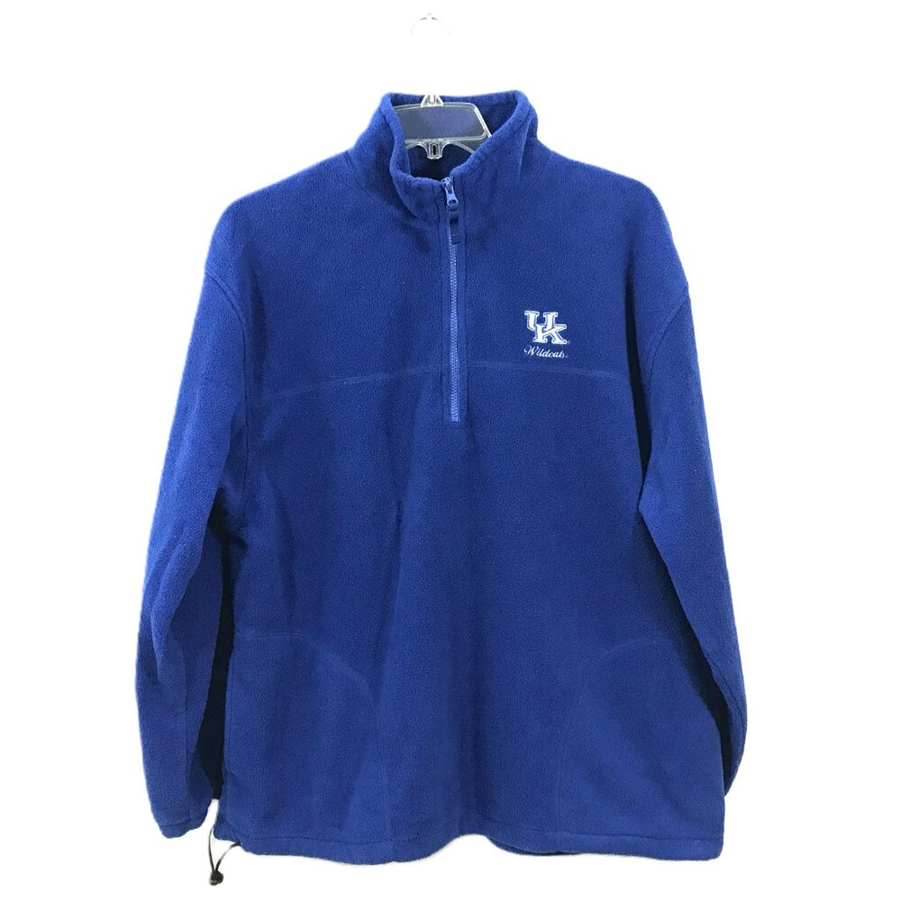 Men's UK Wildcats Fleece Pullover Blue 2X, AS Sports